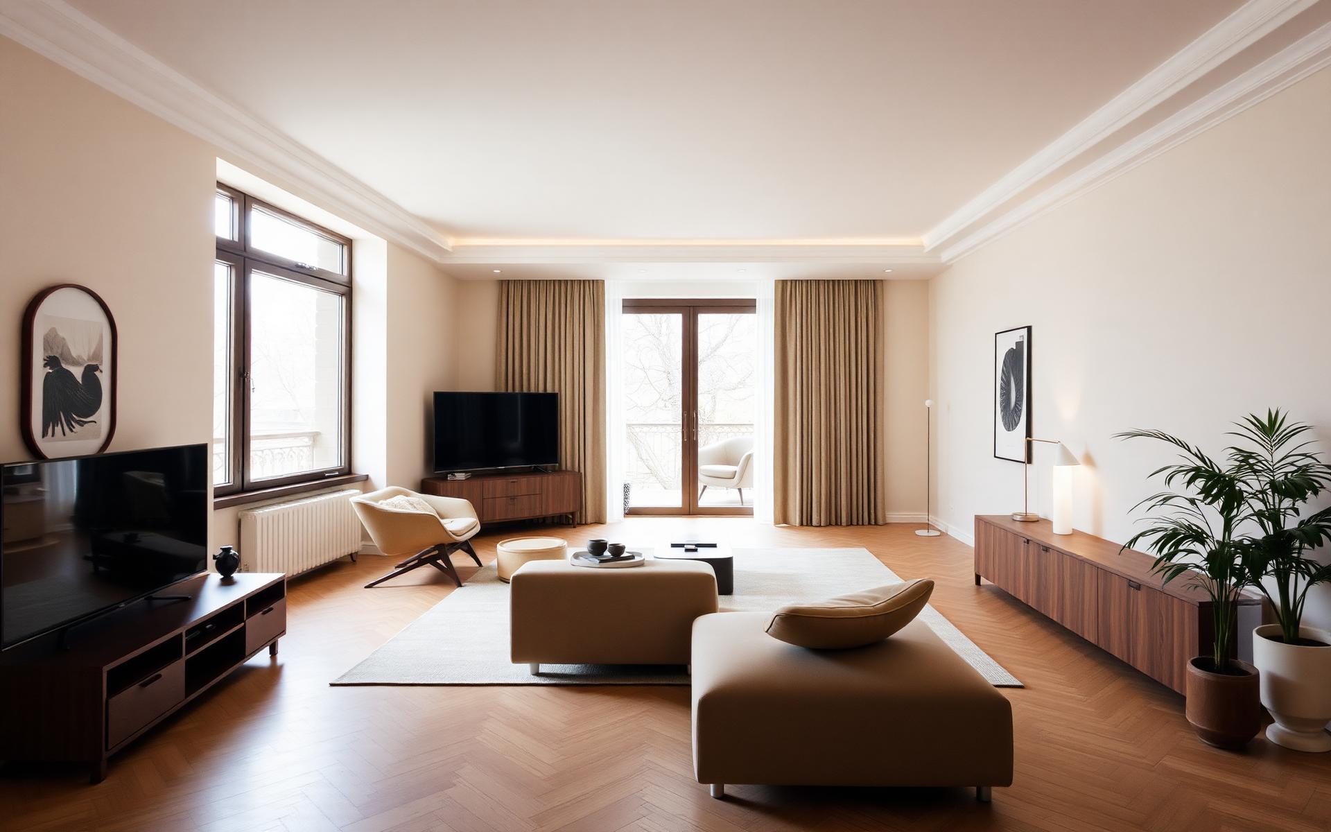 Elegant eingerichtete Ferienwohnung, verwaltet von Stayvera